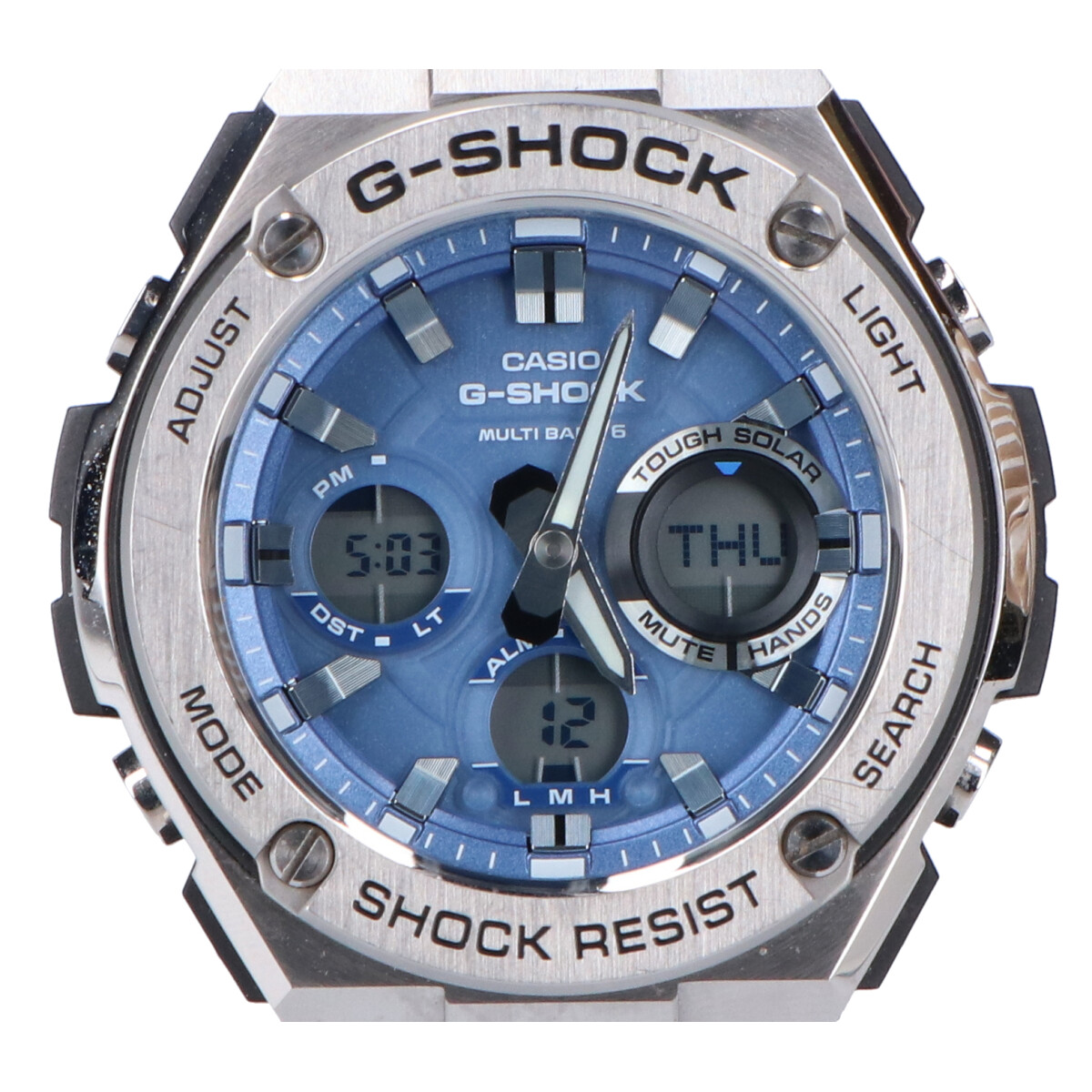 G-SHOCKのGST-W110D-2AJF G-STEEL Gスチール マルチバンド6 タフソーラー電波時計の買取実績です。