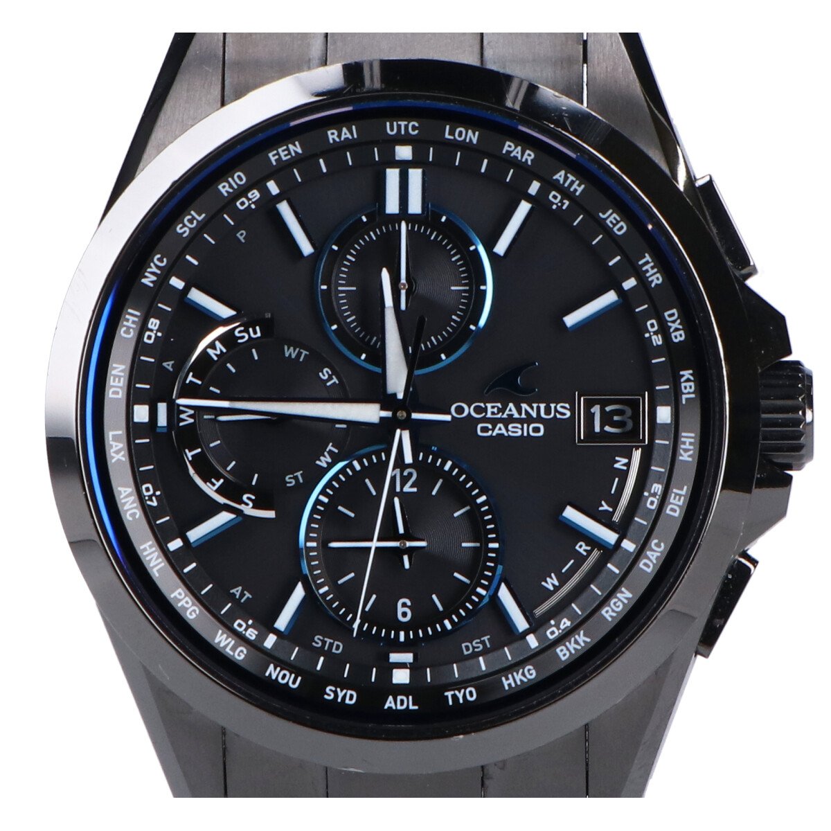 カシオのクラシックライン OCW-T2600B-1AJF オシアナスマルチバンド6タフソーラー電波腕時計の買取実績です。