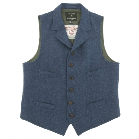 ナイジェルケーボンのINDIGO HARRIS TWEED MALLORY VESTの買取実績です。