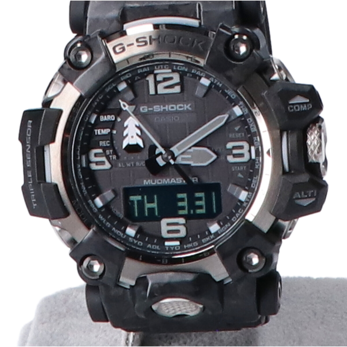 G-SHOCKのMASTER OF G-LAND MUDMASTER GWG-2000-1A1JF/マッドマスター マルチバンド6 タフソーラー電波腕時計の買取実績です。