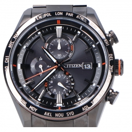 シチズンのAT8185-62E ATTESA ACT Line ブラックチタンの買取実績です。