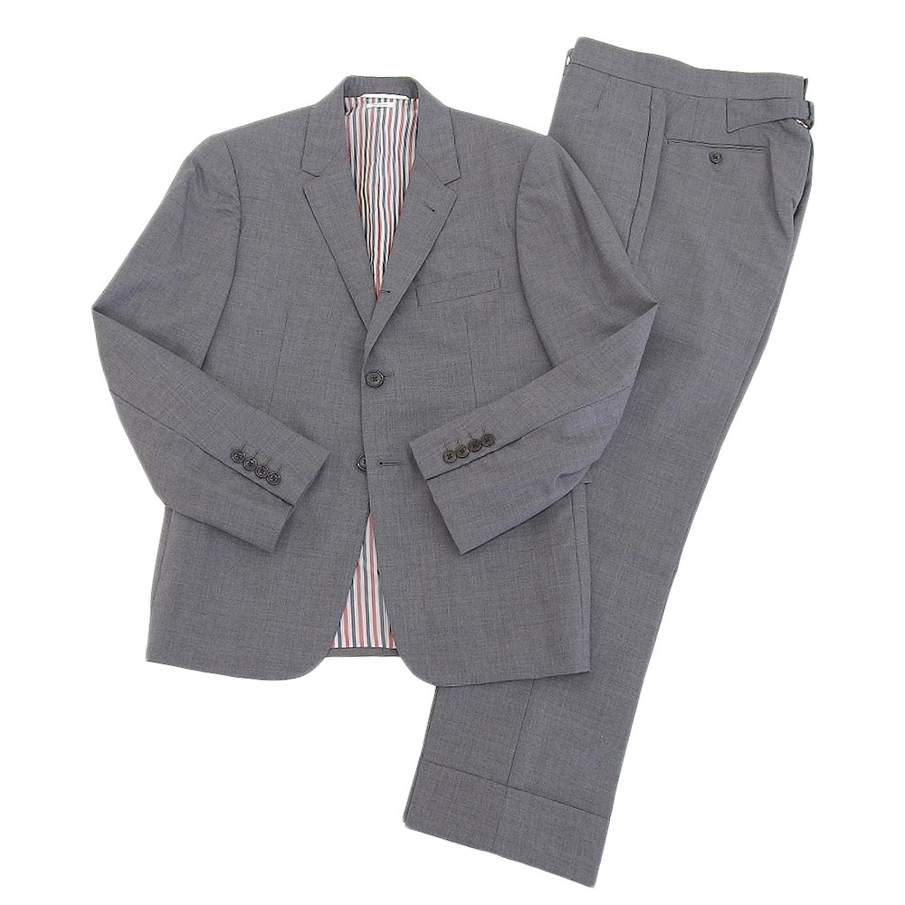 トムブラウンの無地シングル2Bジャケット アジャスター付きパンツスーツ MSC001A-00889035の買取実績です。