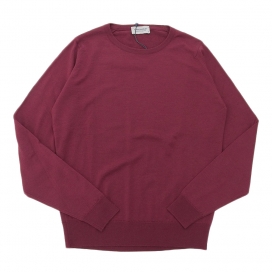 ジョンスメドレーのITALIAN FIT SICILY PULLOVER CN LS メリノウール100％プルオーバークルーネックニットセーターの買取実績です。