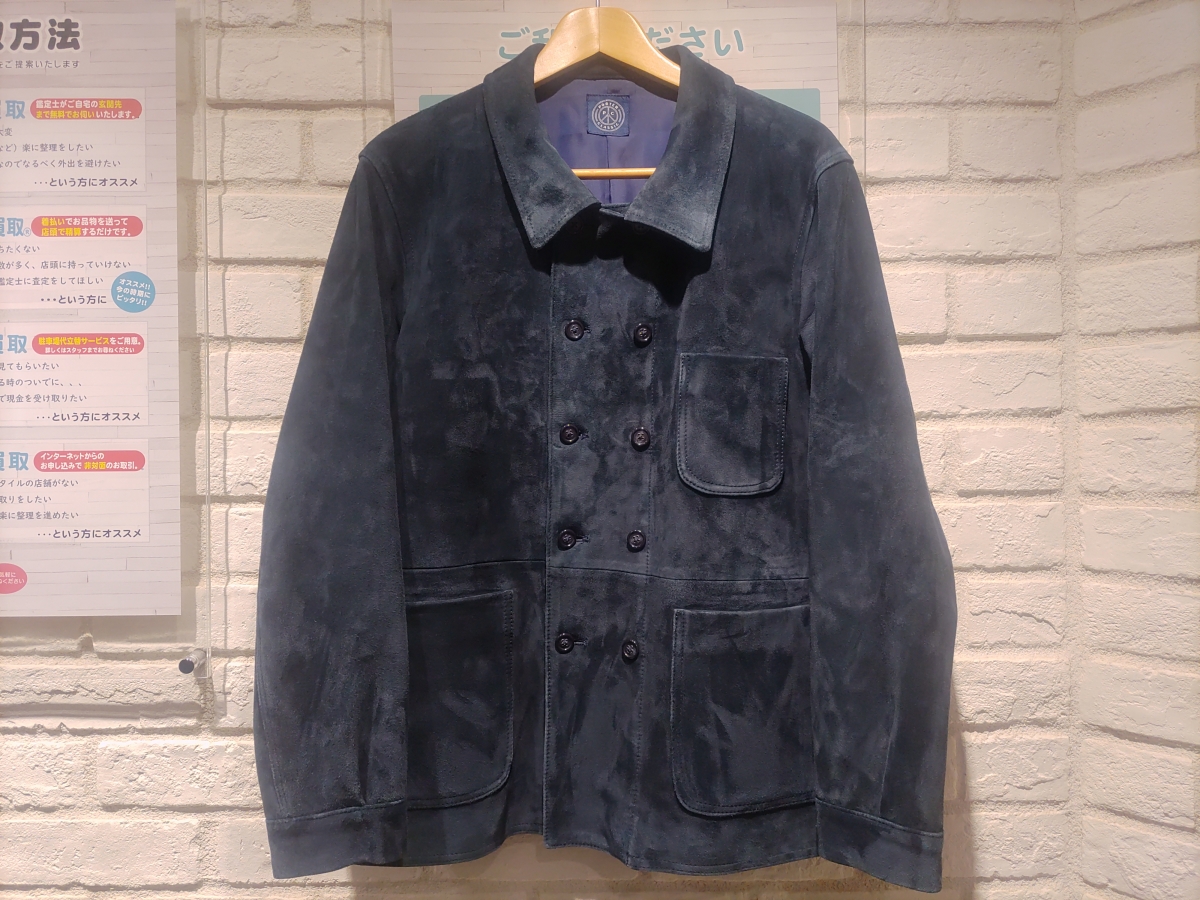 PORTER CLASSIC 14aw ゴートスエード レザージャケット