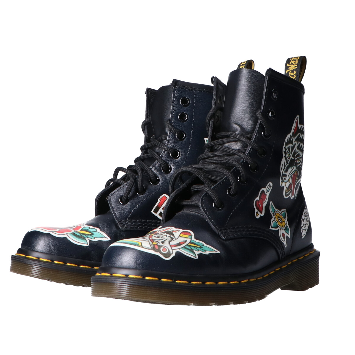 Dr. Martens アートプリント ブーツ SHOWROOM TYO｜ドクターマーチン