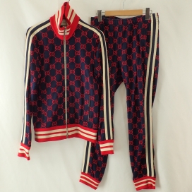 グッチのGGジャカード コットン ジャケット ジョギングパンツ セットアップの買取実績です。