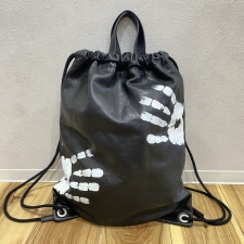 エコスタイル浜松入野店で、メゾンマルジェラの21-22AWブラックレザー手形バッグを買取いたしました。状態は綺麗な状態の中古美品です。