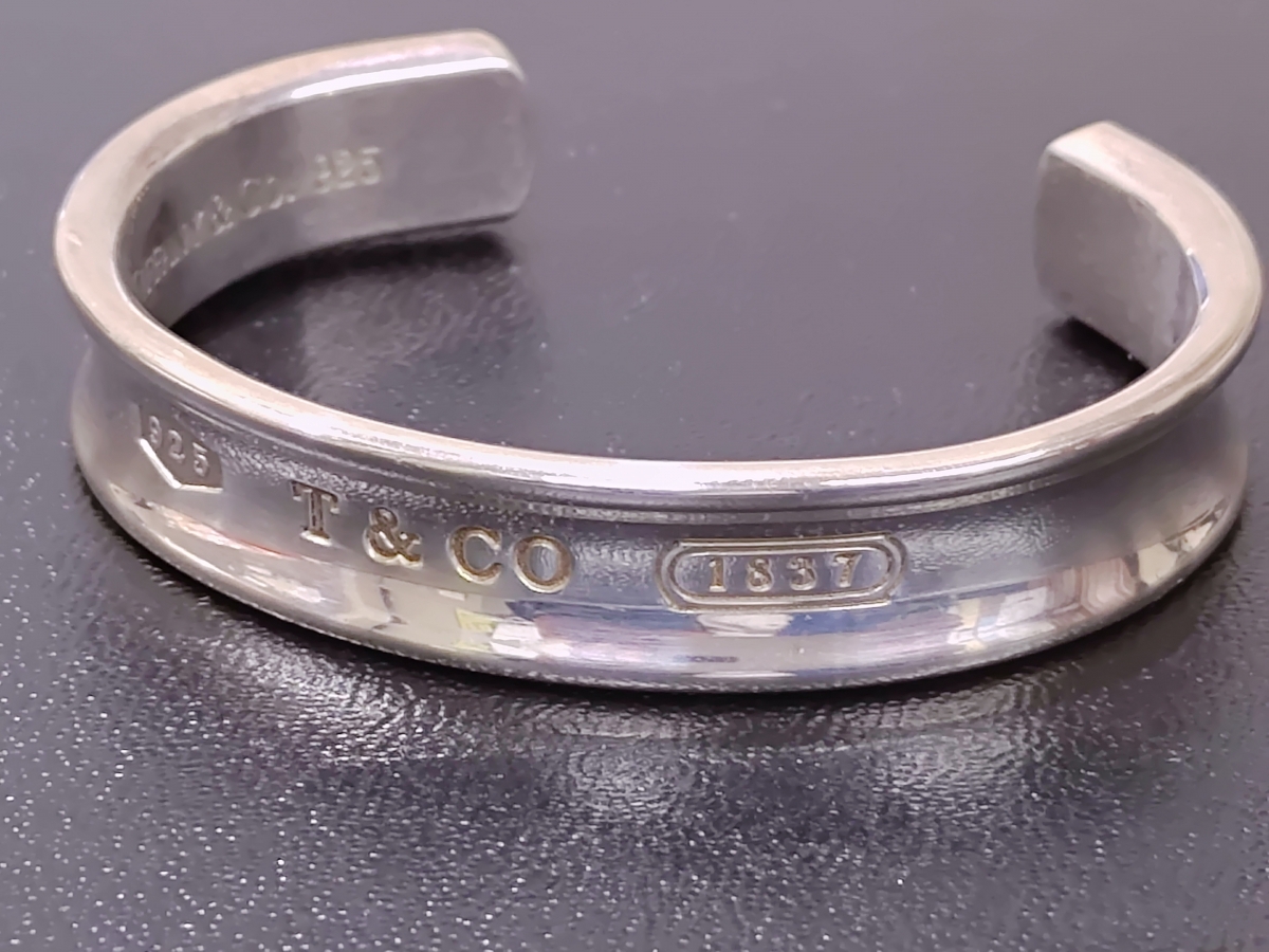 ティファニー tiffany ノット バングル ブレスレット シルバー925