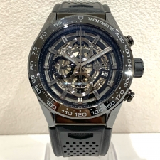 エコスタイル浜松入野店で、タグホイヤーのカレラ、クロノグラフの自動巻き時計、 CAR2A90.FT6071を買取いたしました。状態は若干の使用感があるお品物です。
