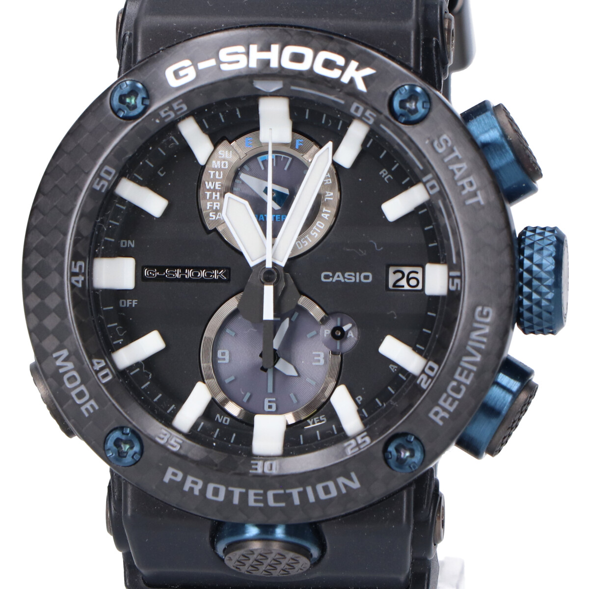 G-SHOCKのグラビティマスターシリーズ GWR-B1000-1A1JF マスターオブジーエアー ソーラー腕時計の買取実績です。