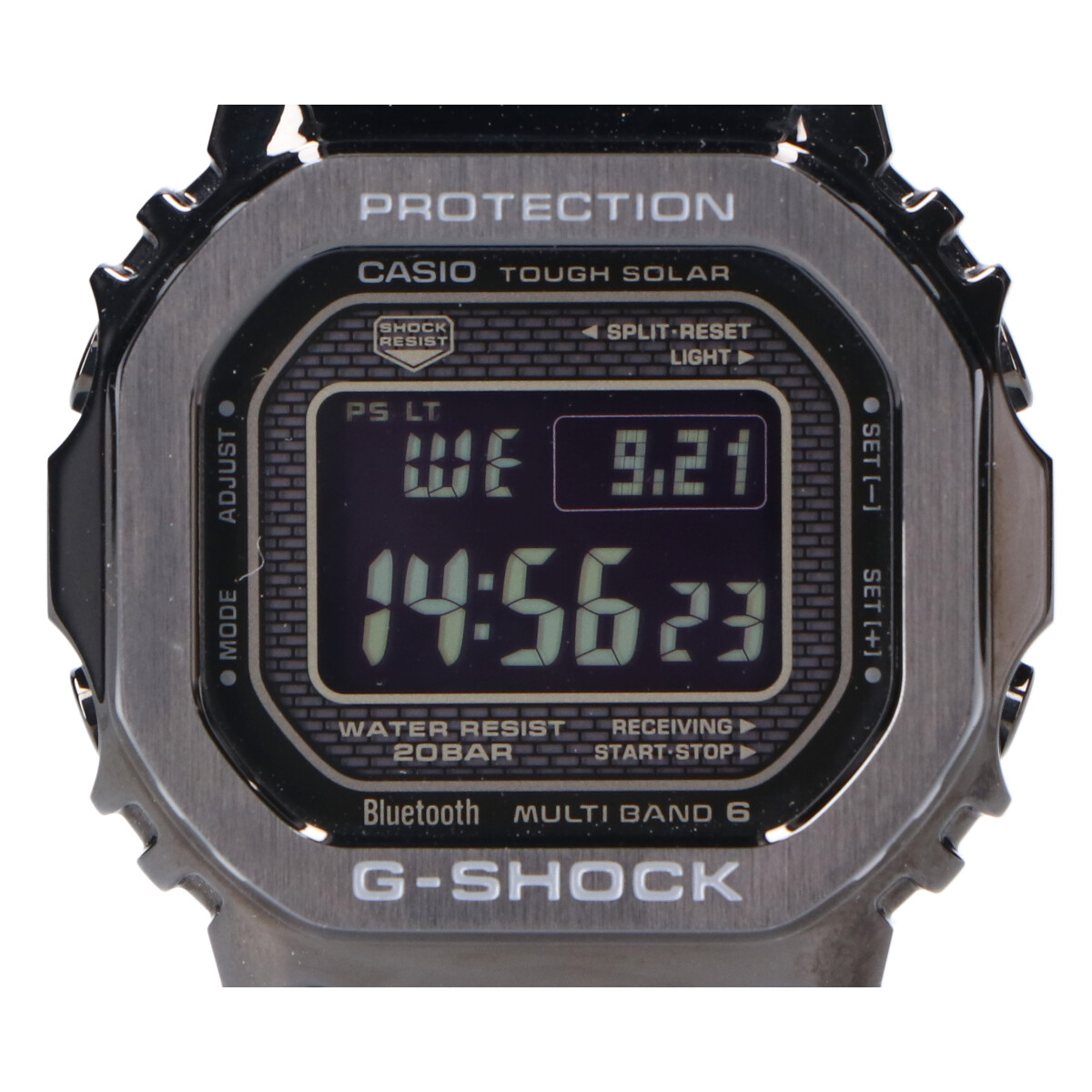 G-SHOCKのGMW-B5000GD-1JF フルメタル Bluetooth MULTIBAND6 タフソーラー電波 デジタル 腕時計 ブラックの買取実績です。