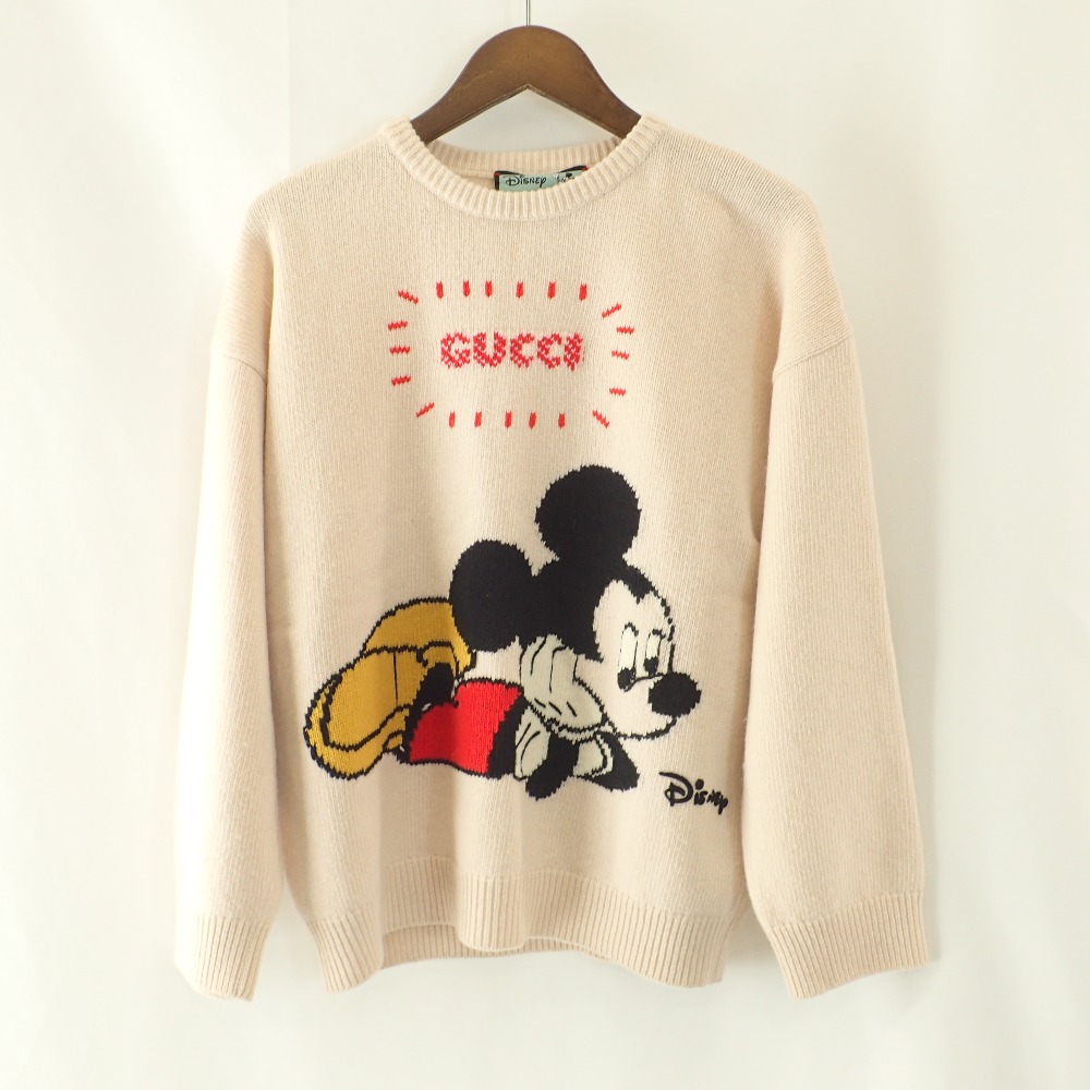 銀座本店で、グッチの2020年に実施されたディズニーコラボのミッキー