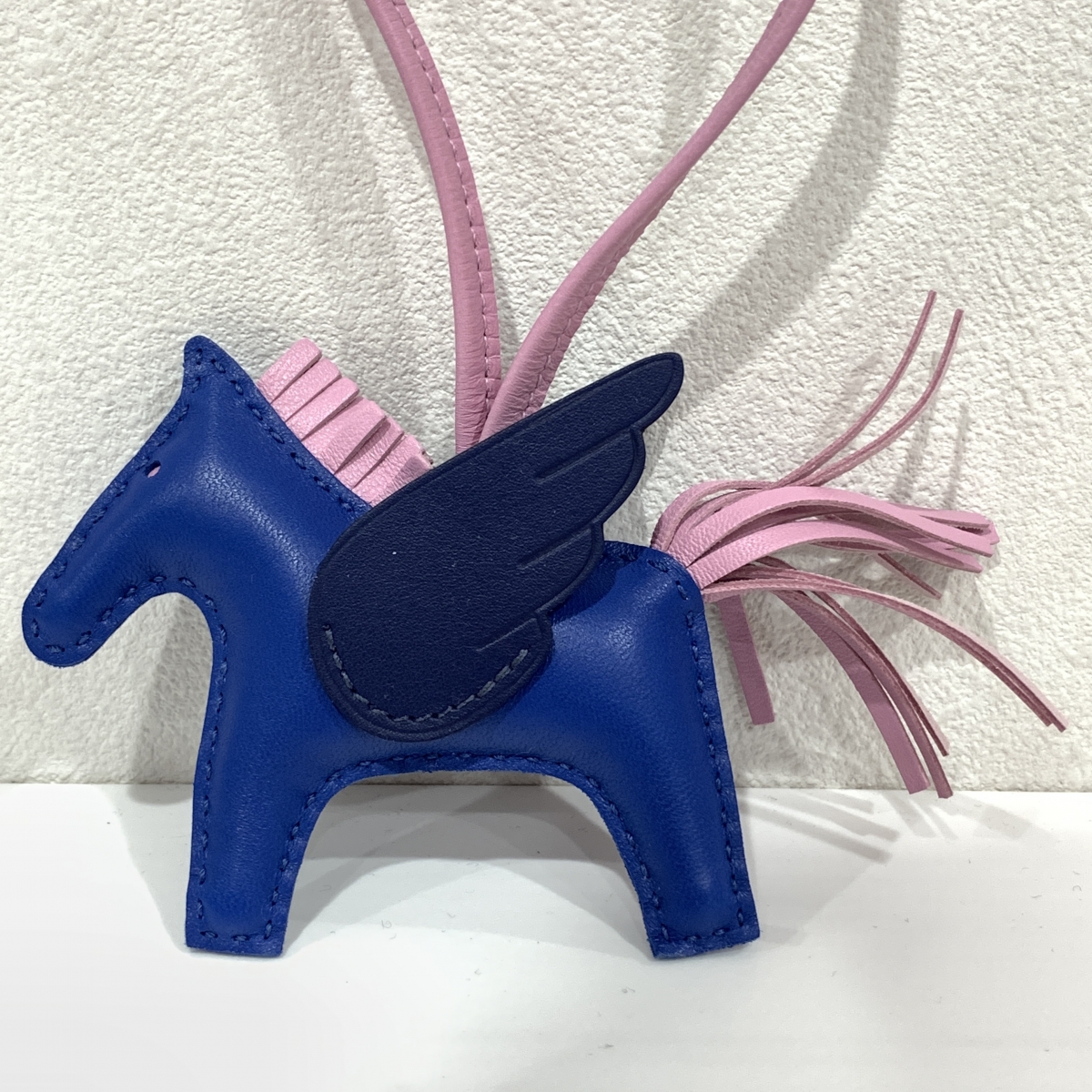 HERMES エルメス◇チャーム ロデオ ペガサス PM◇オレンジ 