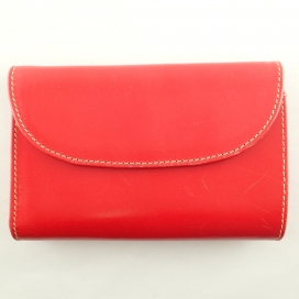 ホワイトハウスコックスのS7660 S7660 3FOLD WALLET BRIDLE/ブライドルレザー 三つ折り財布※小銭入れあり RED/赤の買取実績です。