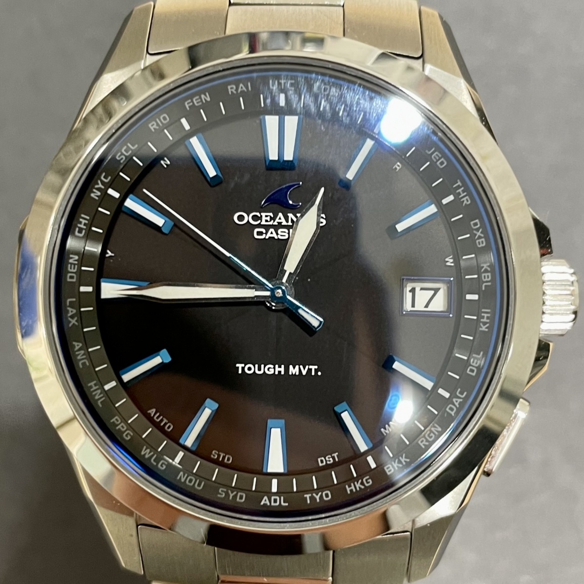 カシオのSS OCW-S100-1AJF ソーラー 腕時計の買取実績です。