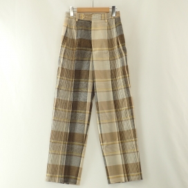 オーラリーのA21SP02WM HARD TWIST ORGANIC WOOL MESH CHECK SLACKSの買取実績です。