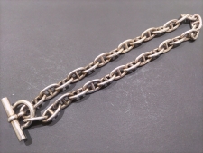 エコスタイル新宿店で、エルメスのシェーヌダンクルGMのネックレスを買取しました。状態は若干の使用感がある中古品です。