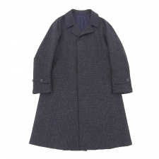 サイ 1119-73030 FOX BROTHERS Tweed Balmacaan Coat 買取実績です。