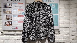 バレンシアガの2019AW 583153 ロゴ クルーネックニットの買取実績です。