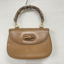 グッチ レザー バンブーハンドバッグ 買取実績です。