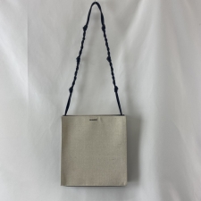 ジルサンダー リネン×レザー ショルダーバッグ タングルSM 買取実績です。