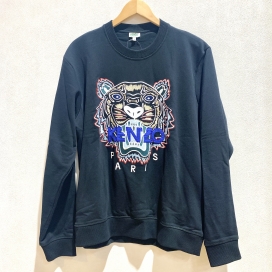 ケンゾーのブラック タイガー ロゴ スウェットシャツの買取実績です。