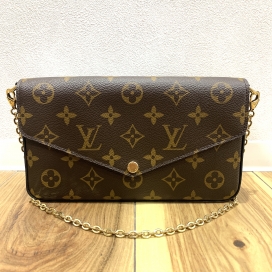 ルイヴィトンの2019年製 モノグラム ポシェットフェリシー チェーンウォレット Ｍ61276の買取実績です。