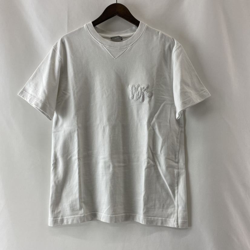 ディオールの2020年秋冬 DIOR AND SHAWN ロゴパッチ半袖Tシャツ 033J625I0554の買取実績です。