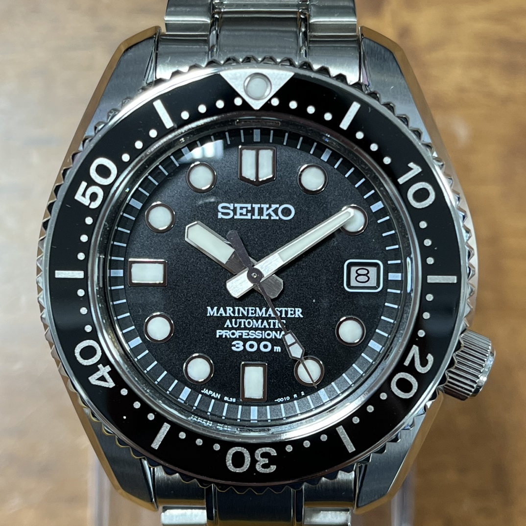 セイコーのSBDX001 プロスペックス マリーンマスター プロフェッショナル 自動巻き時計の買取実績です。