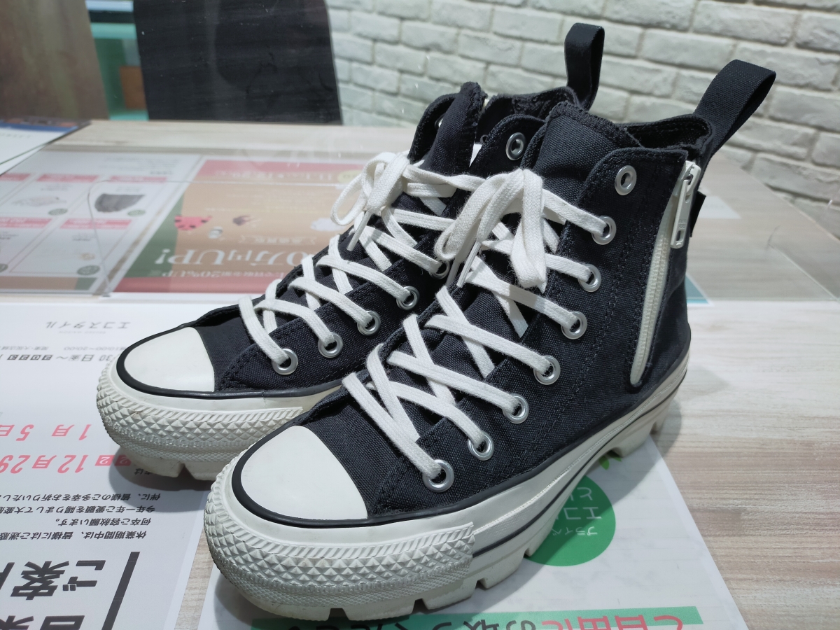 コンバースの×ビューティフルピープル ALL STAR 100 GORE-TEX CHUNK Z HI / BP スニーカーの買取実績です。