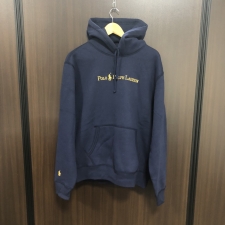 ビームス ×ポロラルフローレン別注 2022年抽選販売限定品 Navy and Gold Logo Collection HOODIE プルオーバーフーディーパーカ 買取実績です。