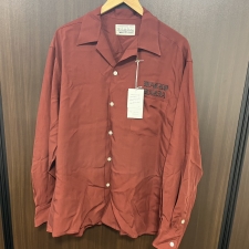 心斎橋店でワコマリアの2022AWのD‐REDカラー、50's SHIRTを買取しました。状態は未使用に近い試着程度の品です。