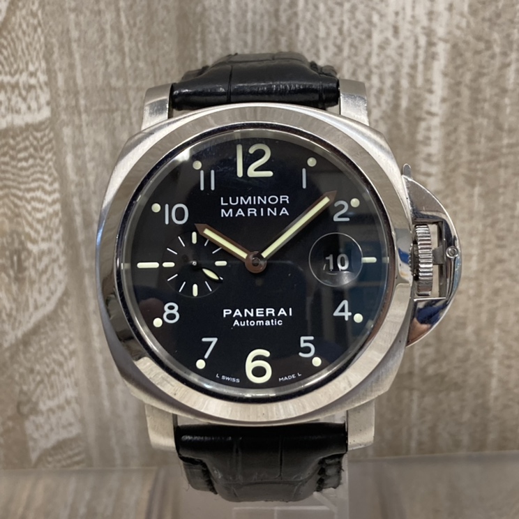 パネライのルミノールマリーナ44mm 自動巻き腕時計 PAM00164の買取実績です。