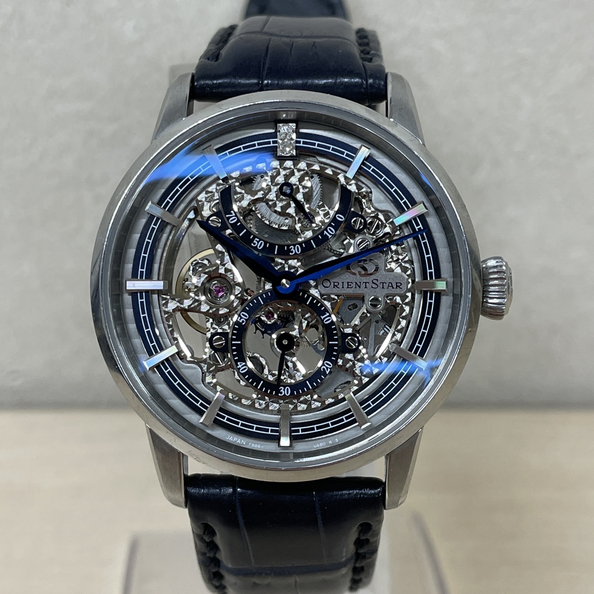 オリエントのRK-AZ0003L エプソン スケルトン 200本限定 腕時計の買取実績です。