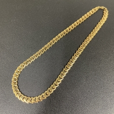 エコスタイル広尾店でノーブランドのK18を使ったネックレスを買取させていただきました。状態は若干の使用感がある中古品です