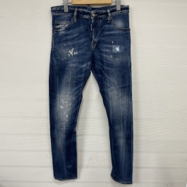 ディースクエアードの19年 SEXY TWIST ペイントデニムパンツ S74LB0537の買取実績です。