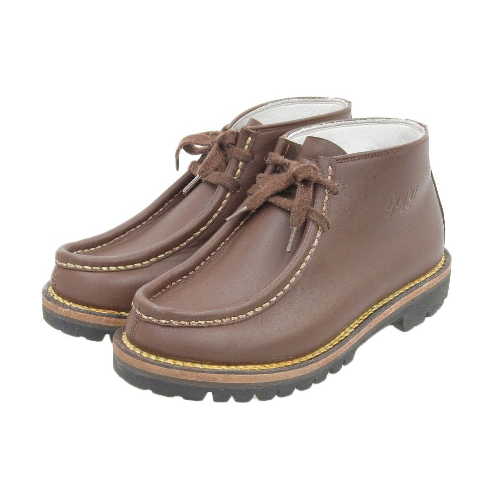 銀座本店にてゴローの深型レザーチロリアンシューズを買取いたし