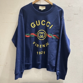 グッチのネイビー 626990 GUCCI FIRENZE 1921 スウェットシャツの買取実績です。