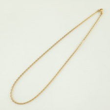 トムウッド NM0130NA01S925/9K Anker Chain Gold 20.50inches 買取実績です。