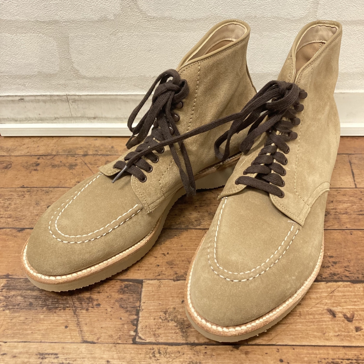 ALDEN 41149H オールデン モックトゥブーツ タン スエード 【公式通販】