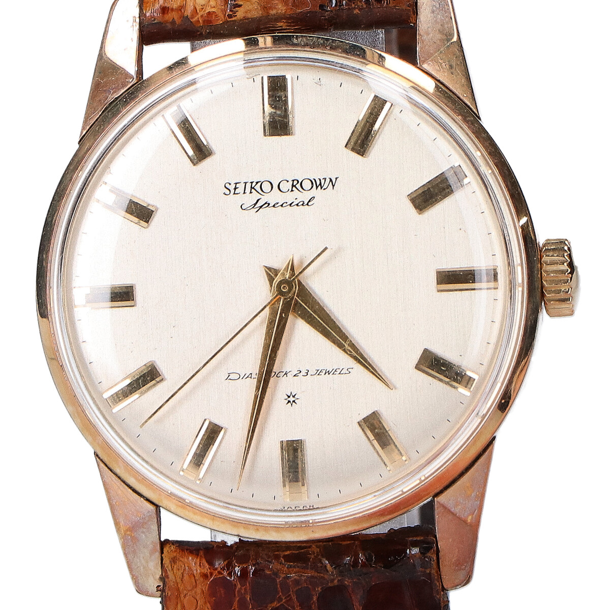 セイコークラウンのK14GF J14100 Cal.341 手巻き時計の買取実績です。