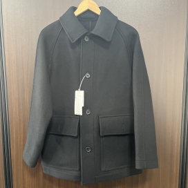 マーガレットハウエルの2020AW FOX BROTHERS社 黒 HEAVY FLANNEL COATING　ウール  コートの買取実績です。