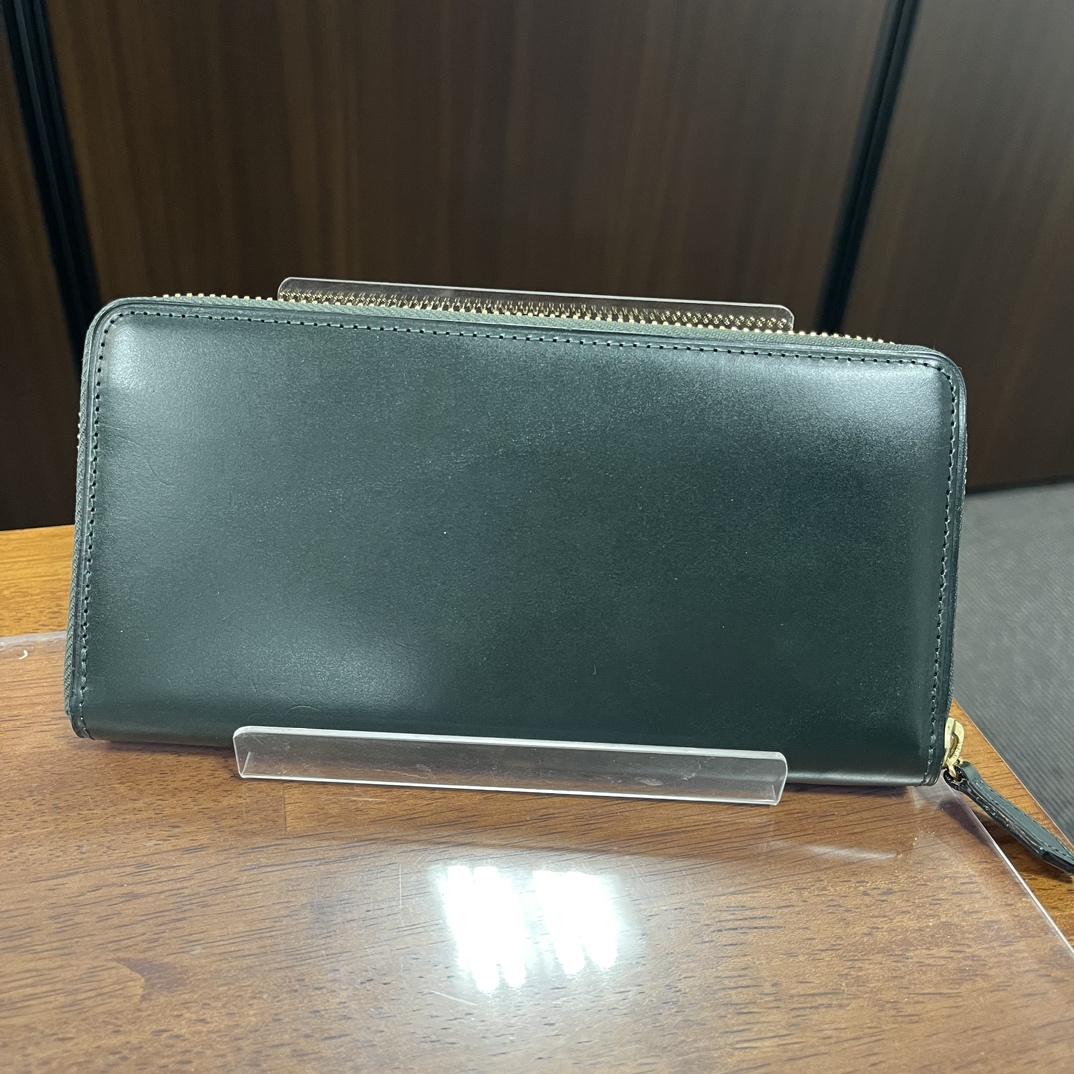 ココマイスター 財布 ラウンドジップ コードバン