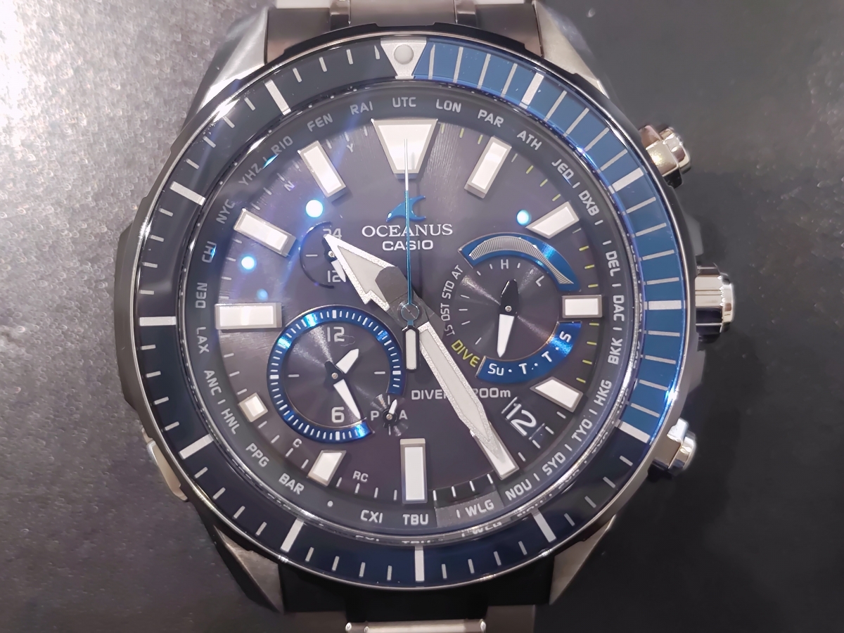 未使用 CASIO OCEANUS カシャロ OCW-P2000-1AJF