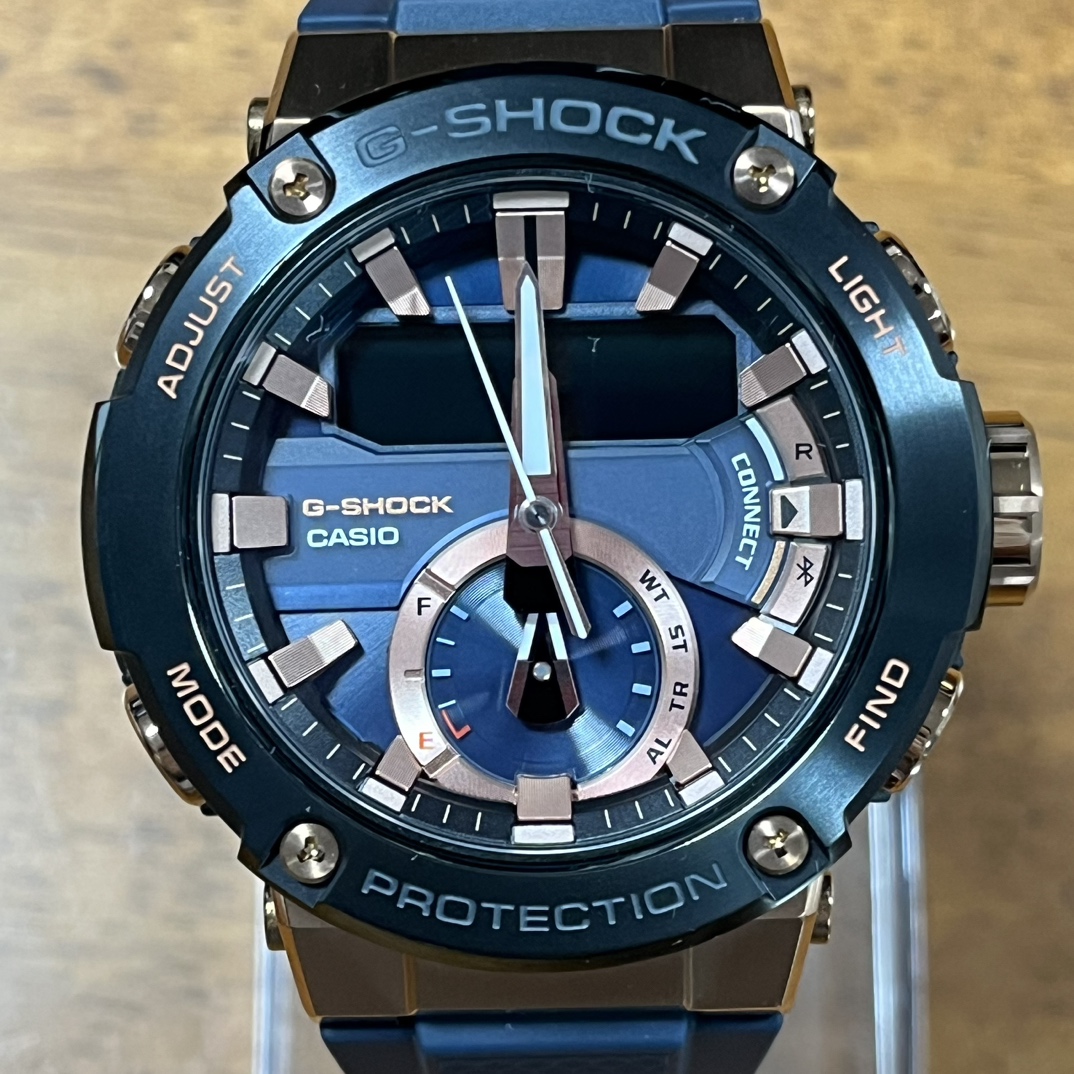 G-SHOCKのGST-B200G-2AJF G-STEEL カーボンコアガード Bluetooth搭載 ソーラー時計の買取実績です。