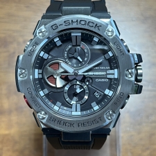 G-SHOCK(gショック) シルバー ソーラー時計 GST-B100-1AJF 買取実績です。