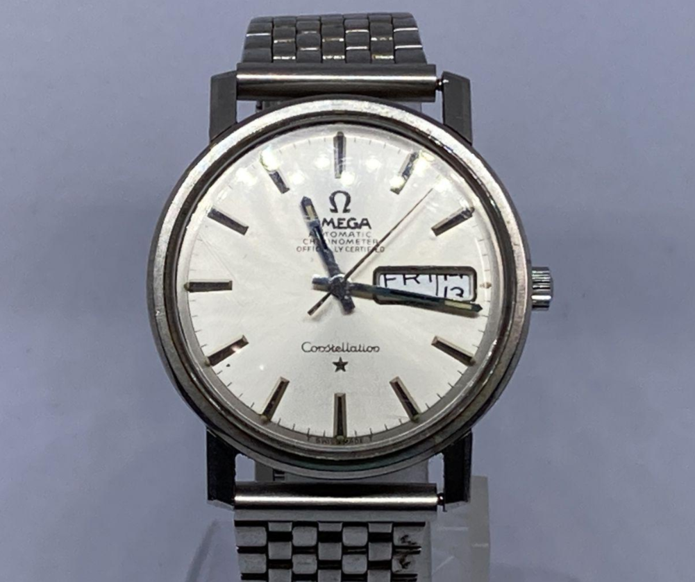 オメガのコンステレーション Ref.168.016 自動巻き腕時計の買取実績です。