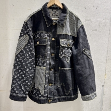 ルイヴィトン ×NIGO 1A9K66 2022年春夏物 モノグラムクレイジー デニムワークウェアジャケット 買取実績です。