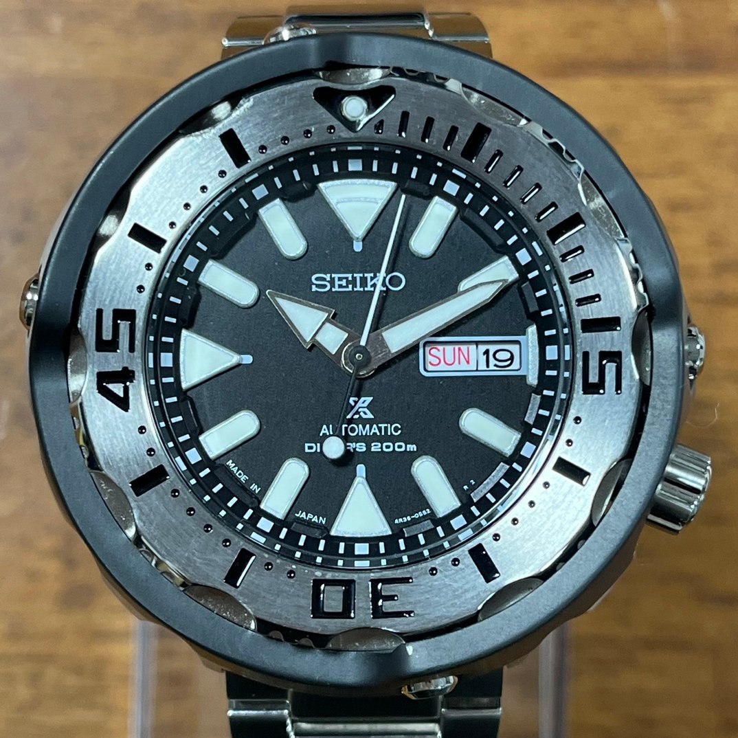 セイコーのSRPA79J1 プロスペックス ダイバーズ200 シルバー 自動巻き時計の買取実績です。