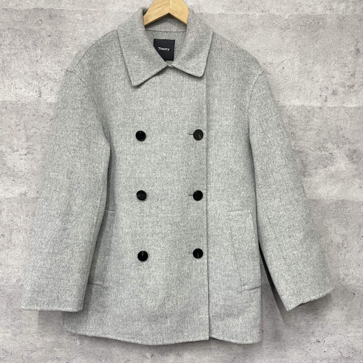 Theory セオリー カシミヤダブルフェイスコート P セオリー Pコート
